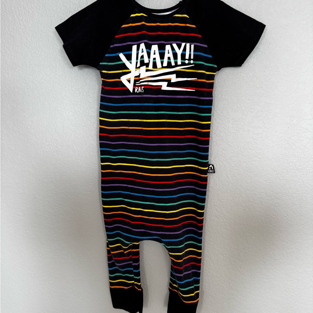 Rags Rainbow Yay Romper